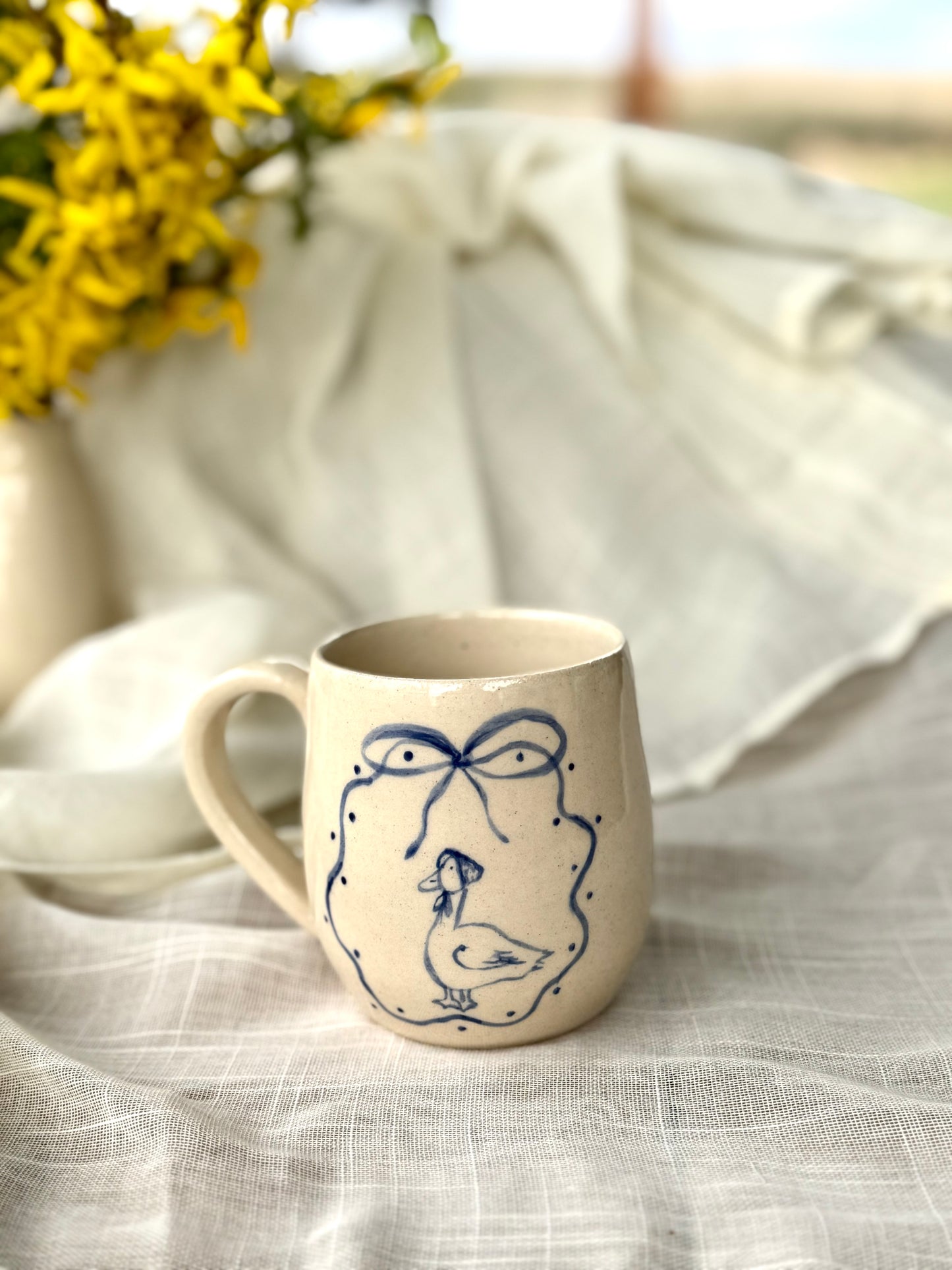 Goose mug